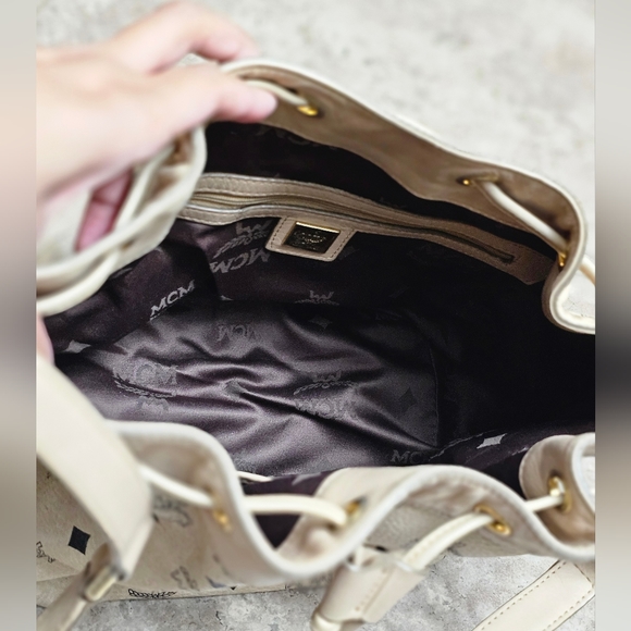 MCM Drawstring Crossbody Bag - Picture 8 of 12